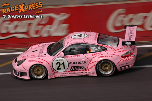 Rudi Penders zorgde voor een opvallende livery en werd 5e